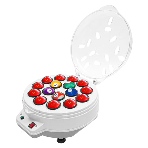 MINRS Pool-Ballreiniger-Poliermaschine, 16 Balls Automatisches Billard-Reinigungsset Rund Tischplatte Elektrischer Billardkugel-Reiniger Poliermaschine Billardkugel Reinigungsmaschine MINRS Pool-Ballreiniger-Poliermaschine, 16 Balls Automatisches Billard-Reinigungsset Rund Tischplatte Elektrischer Billardkugel-Reiniger Poliermaschine Billardkugel Reinigungsmaschine von MINRS