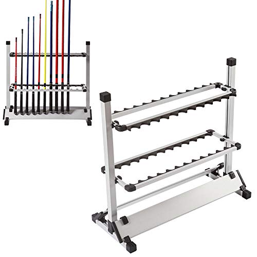 MINUS ONE Angelrutenhalter,Angelruten Ständer Rutenständer Angeln Rutenständer für Metall Aluminiumlegierung hält bis zu 24 Ruten für Die Meisten Angelruten-72x32.5x72cm MINUS ONE Angelrutenhalter,Angelruten Ständer Rutenständer Angeln Rutenständer für Metall Aluminiumlegierung hält bis zu 24 Ruten für Die Meisten Angelruten-72x32.5x72cm von MINUS ONE