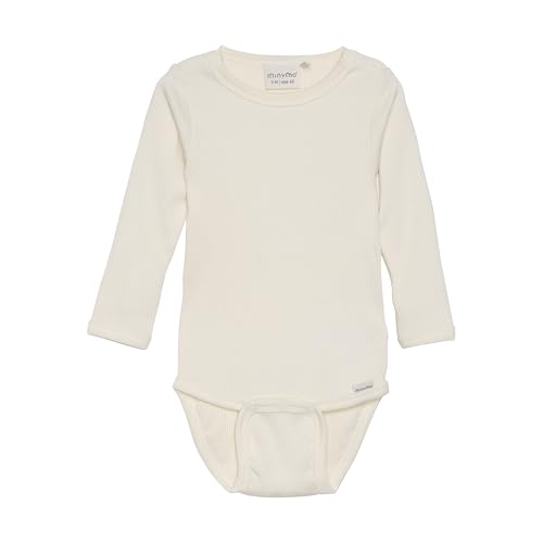 MINYMO unisex baby body with long sleeves in rib MINYMO unisex baby body with long sleeves in rib von MINYMO