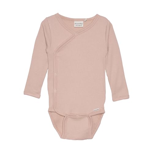 MINYMO unisex baby body wrap with long sleeves and in rib MINYMO unisex baby body wrap with long sleeves and in rib von MINYMO