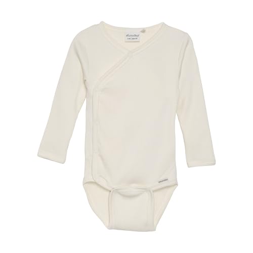 MINYMO unisex baby body wrap with long sleeves and in rib MINYMO unisex baby body wrap with long sleeves and in rib von MINYMO