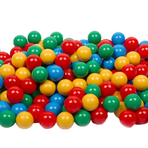 MISIOO Bälle für Bällebad 100 stück - Mehrfarbig Bällebad Bälle - Bälle Ø 6 cm - Plastikbälle hergestellt aus 100% LDPE - Spielzeug Baby - Rot/Grün/Blau/Gelb MISIOO Bälle für Bällebad 100 stück - Mehrfarbig Bällebad Bälle - Bälle Ø 6 cm - Plastikbälle hergestellt aus 100% LDPE - Spielzeug Baby - Rot/Grün/Blau/Gelb von MISIOO