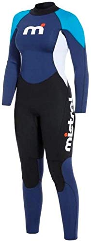 MISTRAL Damen Wetsuits 3/2 GBS Full Suit, Blau-Weiß-Schwarz, S, 501201999 MISTRAL Damen Wetsuits 3/2 GBS Full Suit, Blau-Weiß-Schwarz, S, 501201999 von MISTRAL