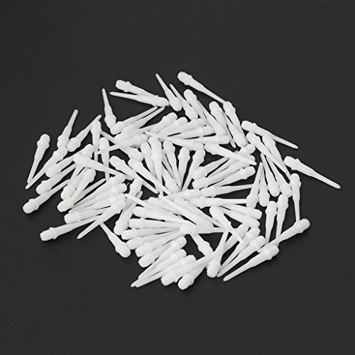 MISUVRSE Premium Kunststoff Spitze Zubehör 100 Stück Soft Tip Darts Spezial für elektronische Spiel Darts Flights Profi MISUVRSE Premium Kunststoff Spitze Zubehör 100 Stück Soft Tip Darts Spezial für elektronische Spiel Darts Flights Profi von MISUVRSE