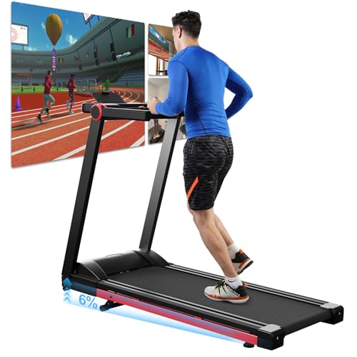 MJWW Laufband Raceable mit Steigung, Max 136 158kg Laufband Klappbar Geeignet für High-Tech-Geräte, Laufband für Zuhause mit APP-Steuerung, Treadmill mit Trainingskursen und KI-Begleiter MJWW Laufband Raceable mit Steigung, Max 136 158kg Laufband Klappbar Geeignet für High-Tech-Geräte, Laufband für Zuhause mit APP-Steuerung, Treadmill mit Trainingskursen und KI-Begleiter von MJWW
