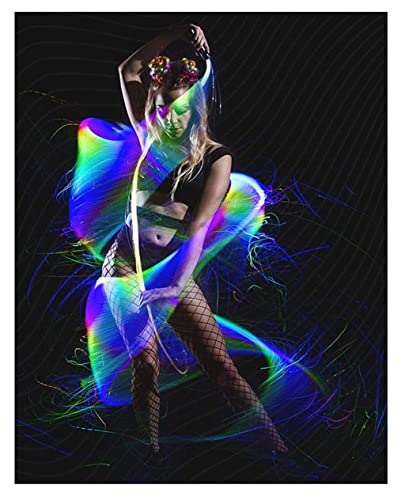 Glasfaserpeitsche, LED Colourful Fibre Optic Whip 6 ft 360° Rotatable Super Bright Luminous Rave Toy EDM Pixel Flow Lace Dance Festival for Party, Music Festival Glasfaserpeitsche, LED Colourful Fibre Optic Whip 6 ft 360° Rotatable Super Bright Luminous Rave Toy EDM Pixel Flow Lace Dance Festival for Party, Music Festival von MJZYP