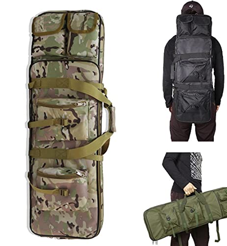 Waffenkoffer für Langwaffen, Waffenkoffer, Gun Bag Futteral Langwaffenkoffer, Futteral Langwaffen, Airsoft Waffen Rucksack, Aussentaschen für Schießen, Jagdexpeditionen A,94CM Waffenkoffer für Langwaffen, Waffenkoffer, Gun Bag Futteral Langwaffenkoffer, Futteral Langwaffen, Airsoft Waffen Rucksack, Aussentaschen für Schießen, Jagdexpeditionen A,94CM von MJZYP