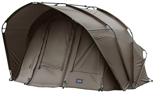 MK-Angelsport 1-2 Personen Karpfenzelt Angelzelt Bivvy Fort Knox 2.0 Anglerzelt - 160cm hohe Innenkabine - 3,02x2,92x1,65m groß 3 von MK-Angelsport