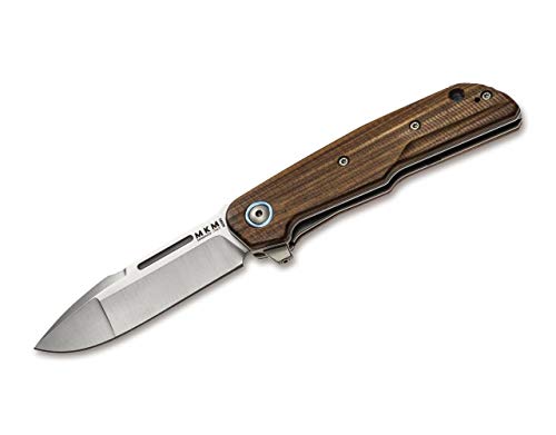 MKM Unisex – Erwachsene Taschenmesser Clap Santos Wood, Braun, 18,4cm MKM Unisex – Erwachsene Taschenmesser Clap Santos Wood, Braun, 18,4cm von MKM
