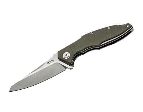 MKM Unisex – Erwachsene Taschenmesser Raut Olive Drab G10 Flipper, Grün, 20,4cm MKM Unisex – Erwachsene Taschenmesser Raut Olive Drab G10 Flipper, Grün, 20,4cm von MKM