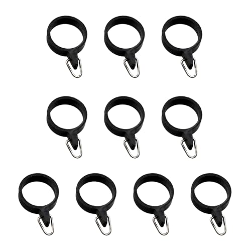10 Stück Angelruten-Haken-Halter, elastische Gummiringe, Metallhalter, Köderhalter, Haken-Halter, Angelzubehör 10 Stück Angelruten-Haken-Halter, elastische Gummiringe, Metallhalter, Köderhalter, Haken-Halter, Angelzubehör von MLWSKERTY