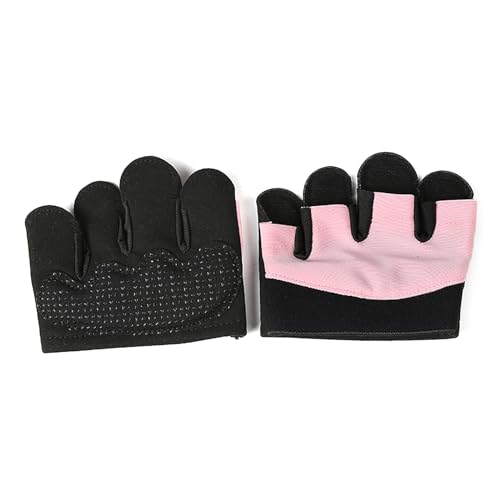 MLWSKERTY 2 x Silikon-Handschuhe mit vier Fingern, Trainingshandschuhe, Gewichtheberhandschuhe für Männer und Frauen von MLWSKERTY