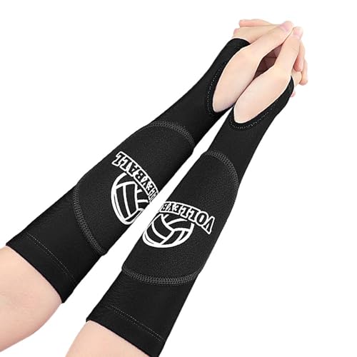 MLWSKERTY 2Pcs Volleyball Training Ausrüstung Handgelenk Pad Volleyball Arm Hülse Vorbei Schlagen Unterarm Hülse von MLWSKERTY