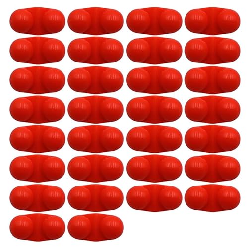 MLWSKERTY 30Pcs Angeln Glocken Nacht Angelrute Köder Set Angeln Alarm Angeln Angeln Glocken Clip Outdoor Angeln Glocken Set von MLWSKERTY