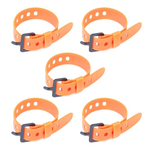 MLWSKERTY 5/10Pcs Campings Wandern Fracht Lagerung Gürtel Schnalle Gummi Fracht Binden Gepäck Wimpern Gürtel Strap Campings Werkzeug von MLWSKERTY