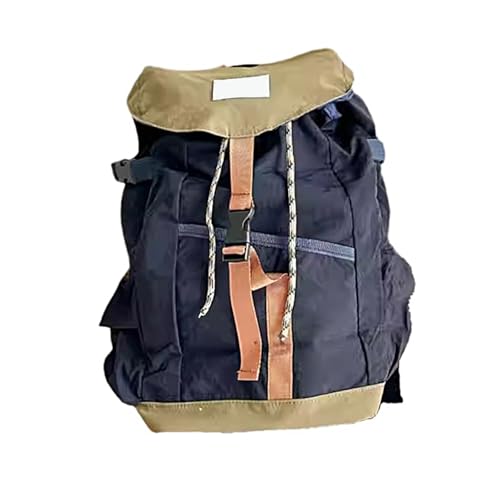 MLWSKERTY Rucksack Mit Großer Kapazität Wanderrucksack Reiserucksack Retro Rucksack Lässige Tagesrucksäcke Zum Reiten Klettern von MLWSKERTY