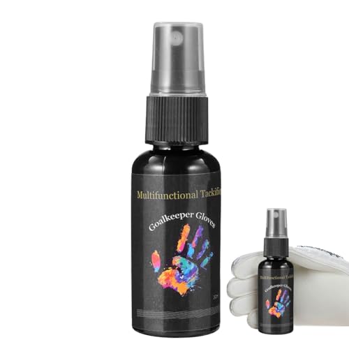 MLqkpwy 30 Ml Handschuh Klebespray | Torwarthandschuhe Grip Spray | Grip Spray Torwarthandschuhe | Antislip Sticky Spray Für Handschuhe | Torwart Trainingsgeräte Zubehör | Handschuh Glue Torwart von MLqkpwy