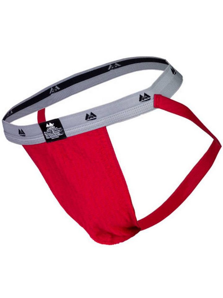 MM String MM The Original Jockstrap Underwear Scarlet/Grey 1 inch M von MM