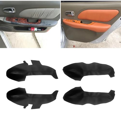 MMBYTI Türverkleidungsabdeckung aus weichem Leder, Auto-Styling-Türarmlehnenverkleidung, Hautabdeckung, Aufkleberverkleidung ， Für Hyundai Sonata 2004 2005 2006 2007 2008 von MMBYTI