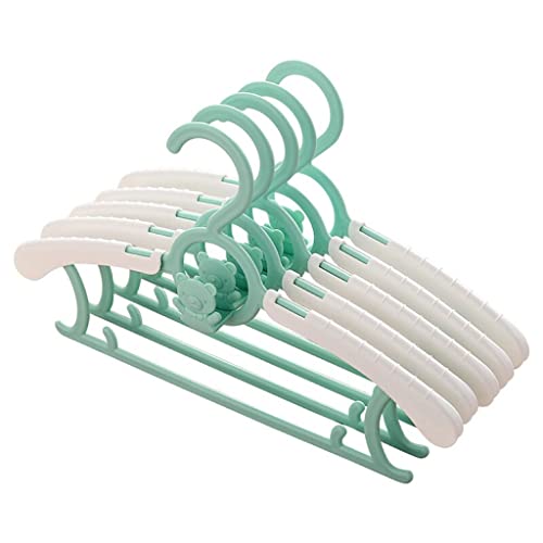 MMRTDJDR Kleiderbügel Kleidung Organisation 20 PCs Kinderkleidung Racks Kleiderbügel verstellbare Plastikhügel windprofessioneller Nicht-Rutsch-Schichten Kleiderkleiderschrank wichtig von MMRTDJDR