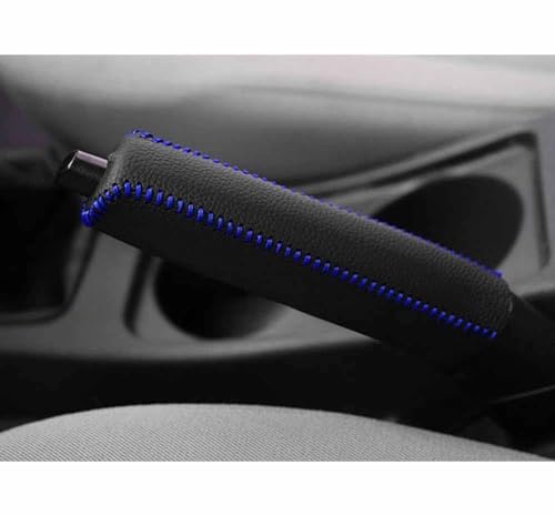 Auto Handbremse Abdeckung, für Audi A4 B9 Avant 2017-2023 Silikon Rutschfeste Handbremshebel Hülle, Leder Handbremse,Handbremsengriffe Schutzhülle,D von MNBVGHH