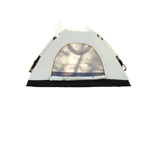 Tunnelzelte 3–4 Personen Campingzelt, leichtes Outdoor-Rucksack-Zelt mit Regenschutz für Familien, Camping, Wandern, Strand, Angelzelt Campingzelt(E-small) von MNEVZX