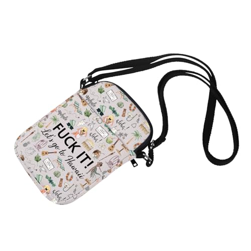 Hawaii-Kosmetik-Make-up-Tasche, Hawaii-Reisegeschenk, Hawaii-Reisetasche, Mädchen, Ausflug nach Hawaii, Geschenk für sie, Strandliebhaber, Geschenk, Umhängetasche, Medium von MNIGIU