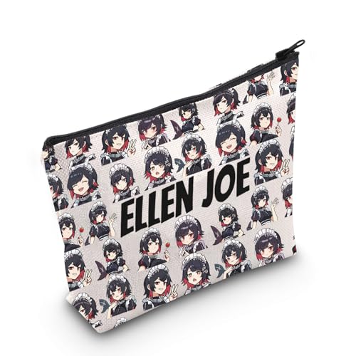 MNIGIU Ellen Meme Kosmetiktasche, Anime-Spielliebhaber, Geschenk, Spielfigur, Make-up-Tasche, Ellen, Fan-Geschenk, Ellen Meme Bag von MNIGIU