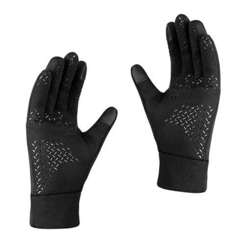 MOBUTOFU 1 Paar Praktische Touchscreen Winterhandschuhe Warm Und rutschfest Ideal Für Fahrradfahren Und Arbeiten Im Freien Unisex Reithandschuhe Für Damen Und Herren von MOBUTOFU