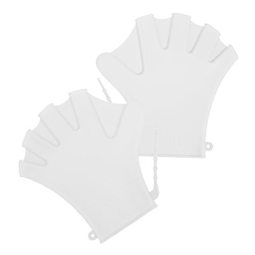 MOBUTOFU 1 Paar Schwimmhandschuhe Verstellbare Schwimmpaddel Wasserbeständige Handschuhe Erwachsene Tauchzubehör Wasserhandschuhe Schwimmhandschuhe Verstellbare Pool Handschuhe von MOBUTOFU