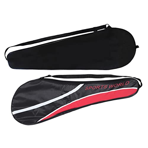 MOBUTOFU 2 Stück Badmintonschläger Taschen Aus Strapazierfähigem Oxford Stoff Ideale Tragetaschen Für Badminton Sportbedarf Mit Platz Für Schläger Und Zubehör Leicht Und Robust von MOBUTOFU