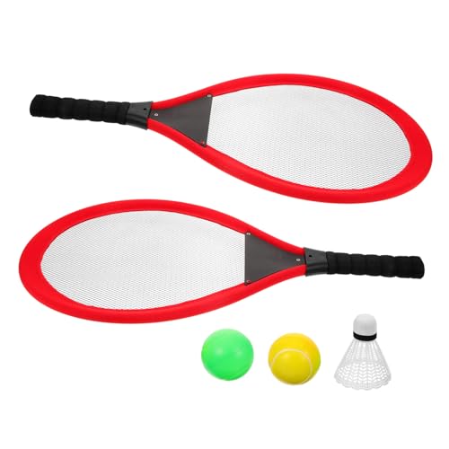 MOBUTOFU 2er Set Badminton Racket Leichte Tennisschläger Für Outdoor Aktivitäten Perfekt Für Spaß Im Freien Und Sportspiele Badminton Für Jungen Und ädchen von MOBUTOFU