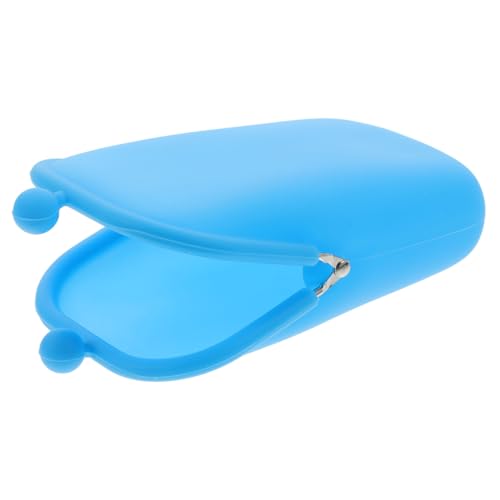 MOBUTOFU 3 STK Geldbörse kleines Münztäschchen Aufbewahrungstasche für Münzen kleine Headset-Tasche Kordelzug scheckkarten-etui kreditkartenhalter Portemonnaie Münzbeutel Kieselgel Blue von MOBUTOFU