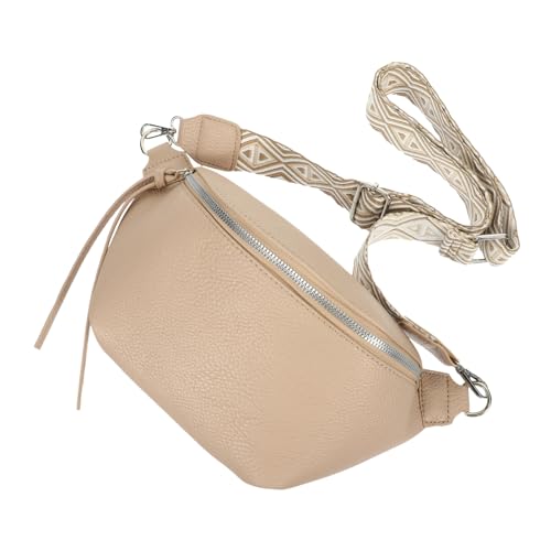 MOBUTOFU Einzelschulter Brusttasche Aus PU Mit Verstellbarem Gurt Modischer Crossbody Tasche Für Damen Und Herren Ideal Für Alltag Und Freizeit Praktische Fächer Für Schnellen Zugriff von MOBUTOFU