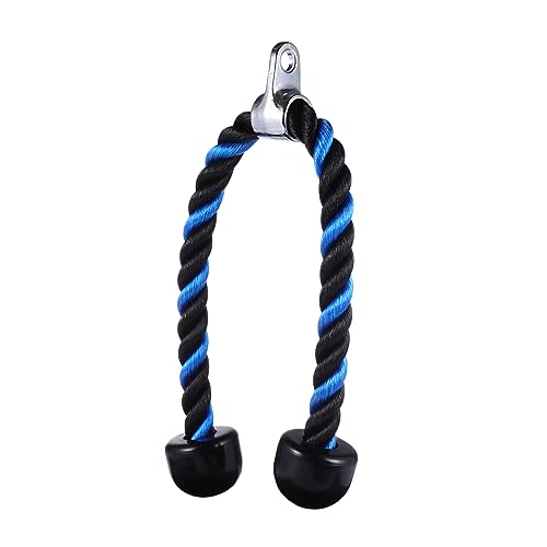 MOBUTOFU Seil ziehen turngeräte gymnastikseil Rückentraining Fitness-Bodybuilding-Kabel Seil für Workout-Fitness seilspanner Seil für Bodybuilding-Übungen Schnur herunterziehen Blue von MOBUTOFU