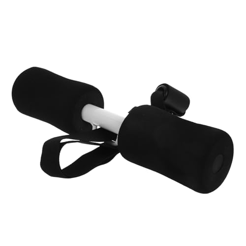 MOBUTOFU Sit-ups Knirscht Hilfe Sit-up-assistenzgerät Bauchfitnessgeräte Übungstraining Fitnessgeräte Für Den Haushalt Nordischer Beinbeuger-curl-strap Trainingsgerät Stahlrohr Black von MOBUTOFU