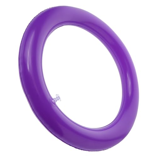 MOBUTOFU Yoga-ballbasis Gymnastikballstuhl Yoga-Sitz Yoga-Ball-Stuhl Yoga-ballring Yogaball-stabilisierungsring Basis Für Gymnastikbälle Yogaballhalter Yoga-ballständer PVC Violett von MOBUTOFU