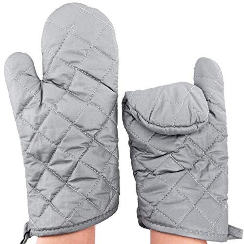 MOCHAMIK Ofenhandschuhe, Küchenhandschuhe, Baumwoll-Ofenhandschuhe, hitzebeständiger Grillhandschuh für Hand, Topflappen, Backen, Kochutensilien, Küchenzubehör, 1 Paar Handschuhe von MOCHAMIK