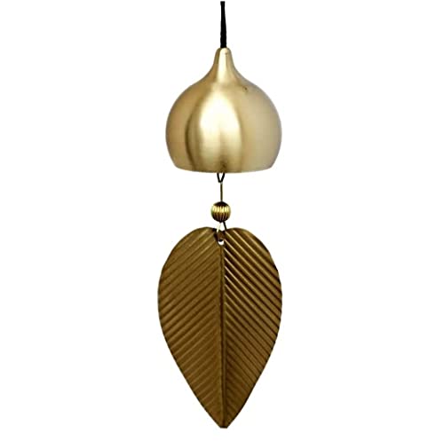 MOCHAMIK Windspiel, Garten-Windspiel für den Garten, Vintage-Stil, Fengshui-Glocke, Spielzeug, Glück, Segen, für Zuhause, Garten, hängende Windspiel-Dekoration (Gold) (Mehrfarbig) von MOCHAMIK