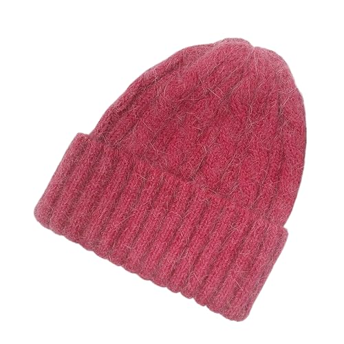 MOCHAMIK Wintermütze, Wintermütze für Damen, warme Beanie-Mütze, solide Mütze für Erwachsene von MOCHAMIK