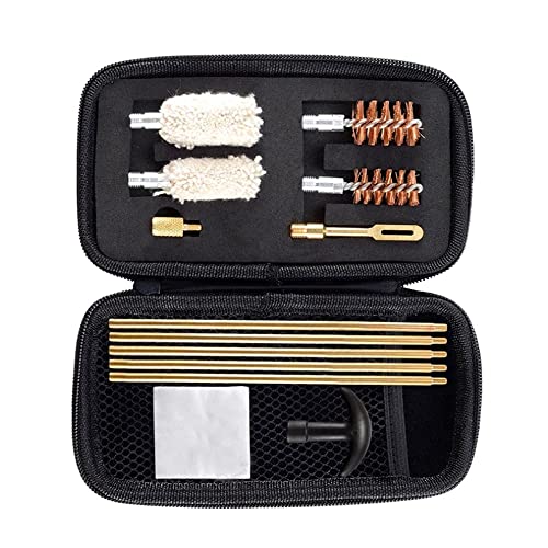 MOCNT 13Stk Universal Waffenreinigungsset Waffenreinigung Reinigungsset Waffenpflege Mopp Bürste Zubehörteil für Gewehr Luftpistole Pistole Flinte MOCNT 13Stk Universal Waffenreinigungsset Waffenreinigung Reinigungsset Waffenpflege Mopp Bürste Zubehörteil für Gewehr Luftpistole Pistole Flinte von MOCNT