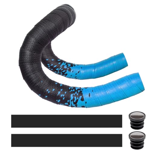 MOCNT Fahrrad Lenkerbänder PU Radfahren Rennrad Lenkerband Cycling Rennrad Band Rutschfestes Komfortabel Klebeband Stoßdämpfend Lenkergriffband Atmungsaktive Farbverlauf Blau MOCNT Fahrrad Lenkerbänder PU Radfahren Rennrad Lenkerband Cycling Rennrad Band Rutschfestes Komfortabel Klebeband Stoßdämpfend Lenkergriffband Atmungsaktive Farbverlauf Blau von MOCNT
