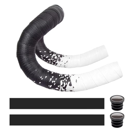 MOCNT Fahrrad Lenkerbänder PU Radfahren Rennrad Lenkerband Cycling Rennrad Band Rutschfestes Komfortabel Klebeband Stoßdämpfend Lenkergriffband Atmungsaktive Farbverlauf Weiß MOCNT Fahrrad Lenkerbänder PU Radfahren Rennrad Lenkerband Cycling Rennrad Band Rutschfestes Komfortabel Klebeband Stoßdämpfend Lenkergriffband Atmungsaktive Farbverlauf Weiß von MOCNT