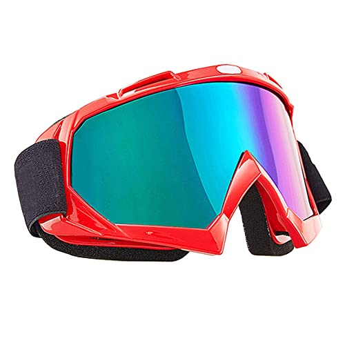 MOCNT Motorradbrille ATV Dirt Bike Brille Crossbrille Skibrille Sonnenbrille Motorradbrillen Anti Fog Schutzbrille Winddichte Motocross Brille Helmbrillen Buntes Len von MOCNT