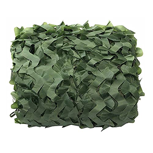 MOCNT Tarnnetz Grün Camouflage Netz Tarnnetz Jagd Camo Tarnung Armee Tarnung Net Camping Sonnenschutz Sichtschutz Dekoration Garten Verstecken Auto Abdeckung 2m x 6m von MOCNT