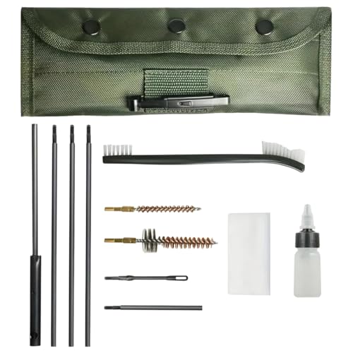 MOCNT Universal Waffenreinigungsset Waffenreinigung Reinigungsset Waffenpflege Mopp Bürste Zubehörteil für Gewehr Luftpistole Pistole Flinte .22cal .223 556 .257 MOCNT Universal Waffenreinigungsset Waffenreinigung Reinigungsset Waffenpflege Mopp Bürste Zubehörteil für Gewehr Luftpistole Pistole Flinte .22cal .223 556 .257 von MOCNT