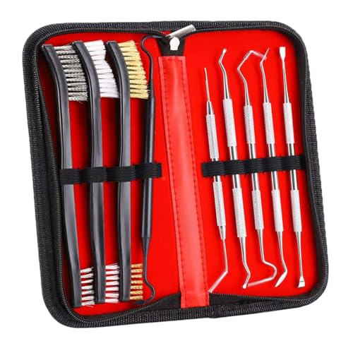 MOCNT Universal Waffenreinigungsset Waffenreinigung Reinigungsset Waffenpflege Mopp Bürste Zubehörteil für Gewehr Luftpistole Pistole Flinte MOCNT Universal Waffenreinigungsset Waffenreinigung Reinigungsset Waffenpflege Mopp Bürste Zubehörteil für Gewehr Luftpistole Pistole Flinte von MOCNT