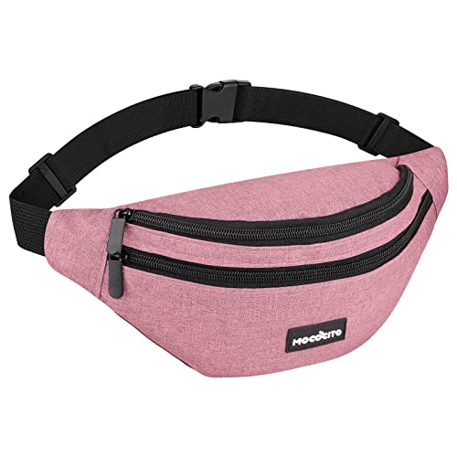 Bauchtasche Gürteltasche, MOCOCITO Hüfttasche für Damen und Herren, Brusttasche Groß Handytasche 120CM Gurt Verstellbarer für Outdoor Sport Camping Wandern Fahrrad Geschenke für Frauen Männe(Rosa02) Bauchtasche Gürteltasche, MOCOCITO Hüfttasche für Damen und Herren, Brusttasche Groß Handytasche 120CM Gurt Verstellbarer für Outdoor Sport Camping Wandern Fahrrad Geschenke für Frauen Männe(Rosa02) von MOCOCITO