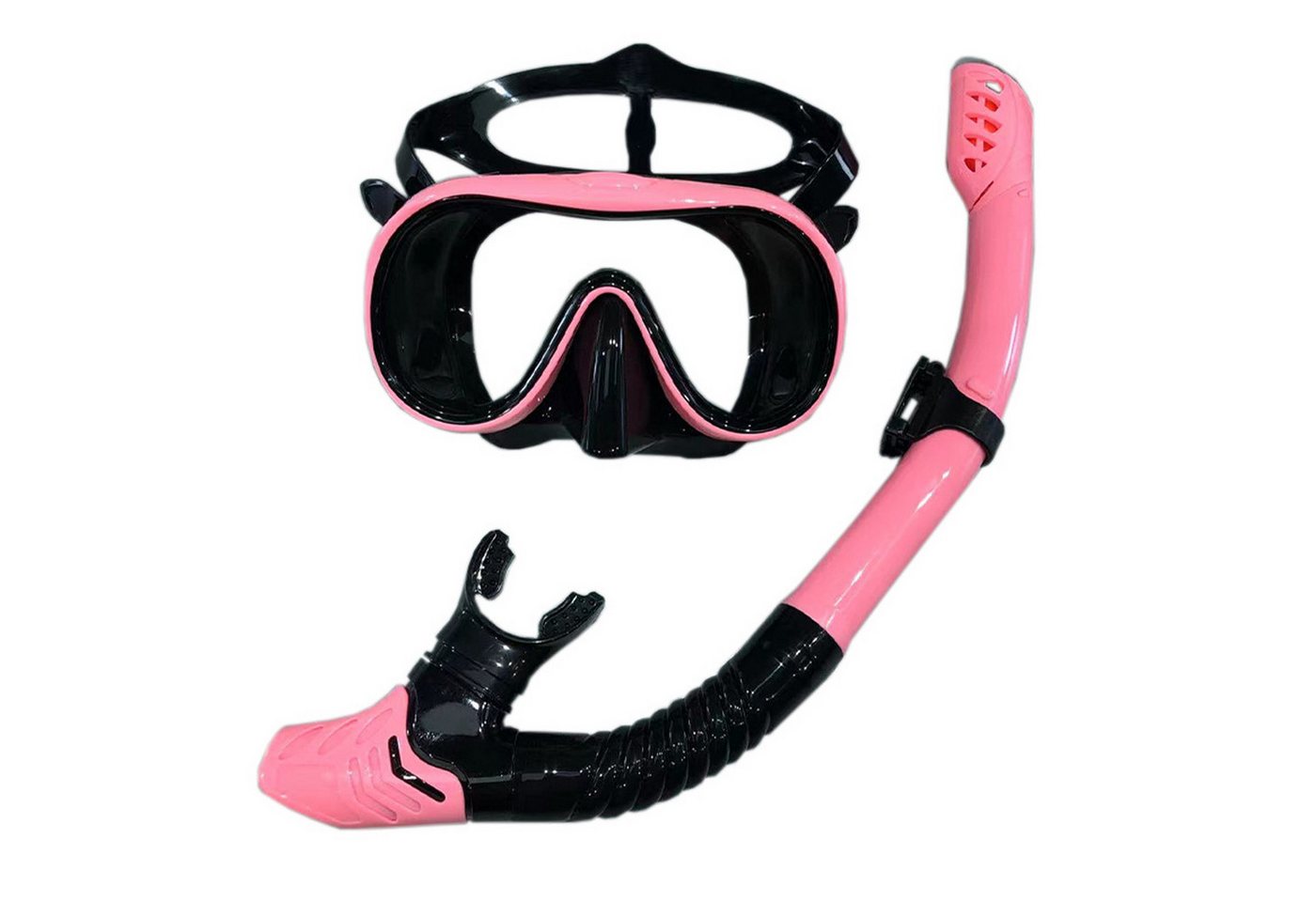 MODFU Schnorchel Schnorchelset Schnorchelmaske Schnorcheln Set Taucherbrille Erwachsene (1 St., Anti-Leck Anti-Fog Tauchmaske Dry Schnorchel aus Gehärtetem Glas), Trocken Schnorchel Schwimmen und Tauchen von MODFU