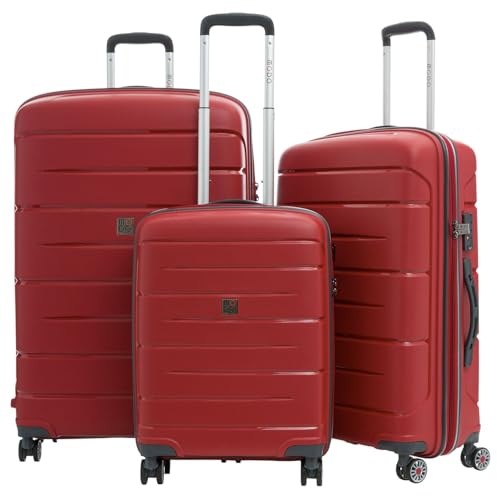 MODO BY RV RONCATO Starlight 2.0 Koffer-Set, 110 liters, Rot (Rosso) MODO BY RV RONCATO Starlight 2.0 Koffer-Set, 110 liters, Rot (Rosso) von MODO BY RV RONCATO